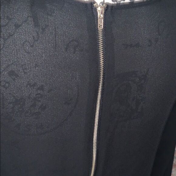 ROLYPOLY black pleated bottom blouse M - Picture 10 of 10